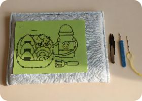 道具を使って仕上げた製作の作品